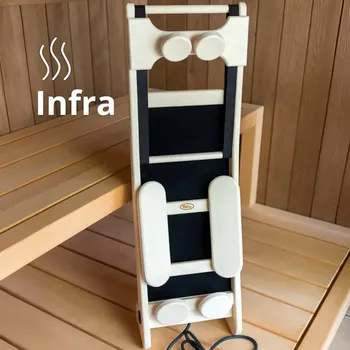 HALU nastavitelná opěrka hlavy a zad s infra zářením z osiky - HALU-INFRA-OPEHLAZAD-OSIKA