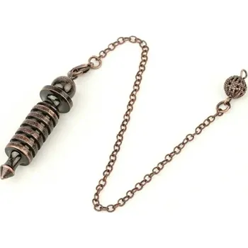 Měděné kyvadlo pro rituály a meditaci | esoterické kyvadlo, spirituální pendulum - 1