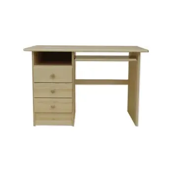 Psací stůl Dřevěný psací stůl STUDENT 1 LEVÝ- 115x75x55 cm