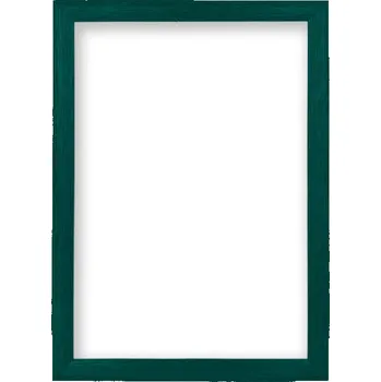 Rám na obraz Fotorámeček Samba Rozměr: 9 x 13 cm, Barva: Zelená, Typ zasklení: Sklo