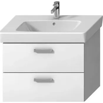 Koupelnový nábytek Jika Lyra Plus Viva Skříňka pod umyvadlo 73,9x41,6x55 cm, 2x zásuvka, bílá