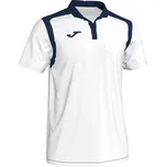 Polokošile Joma Champion V bílá/tmavě modrá (3XS/140)