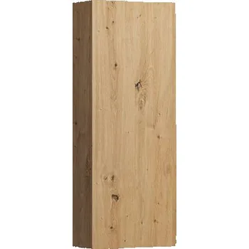 Koupelnový nábytek Laufen Lani střední skříňka, 35,5x18,5x90 cm, 1 dvířka, závěsy vlevo, divoký dub