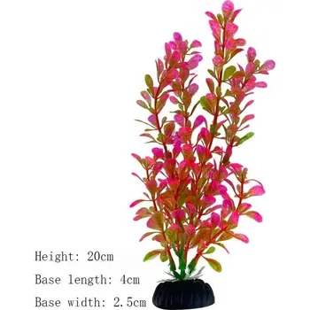 Dekorace do akvária Umělé rostliny do akvária pro dekoraci | akvarijní dekorace | vodní tráva - fgfds