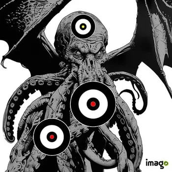 Karnevalový doplněk imago Terč papírový - Cthulhu