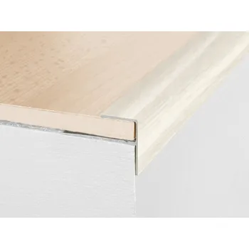 Podlahová lišta Profilteam schodová hrana pro obložení schodů do 8 mm, 16x23x2700 Dub bělený E901