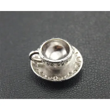 Přívěsek 20 ks Přívěsek ve tvaru hrnku pro ruční výrobu | přívěsek, doplněk