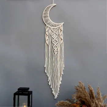Lapač snů Lapač snů, boho dekorace ruční práce | nástěnná dekorace, lapač snů - D
