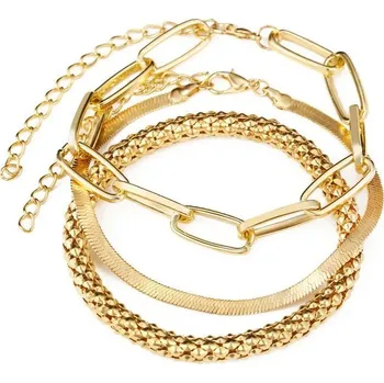 Náramek Stylová sada náramků pro ženy | módní náramek, dámský šperk - 123