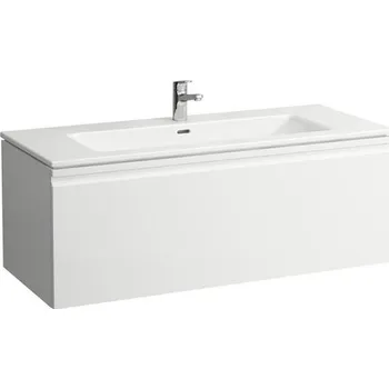 Koupelnový nábytek Laufen Pro S skříňka s umyvadlem 120x50 cm, 1x zásuvka s vnitřní zásuvkou, bílá lesk