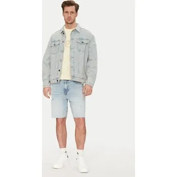 Dámské kraťasy Guess Džínové šortky M5GDV2 D4Z84 Modrá Slim Fit 30