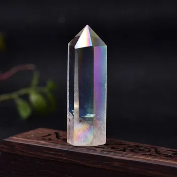 Přírodní minerální kameny pro energii | krystal, minerál - Aura Clear Quartz , 60-70 mm