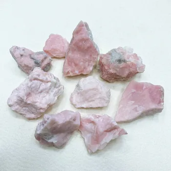 Dekorace do akvária Minerální kámen přírodní na dekorace | přírodní kámen, dekorace do akvária - Růžový opál , 45-55 g