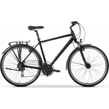 Trekingové kolo Tabou Kinetic 3.0, rám 21 palců, kola 28", černé