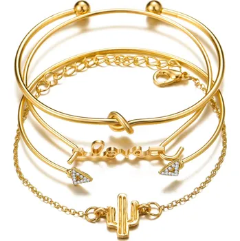 Náramek Stylová sada náramků pro ženy | módní náramek, dámský šperk - 132