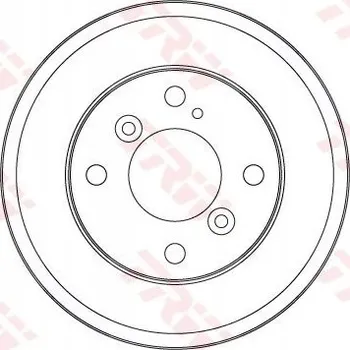 Zavěšení kol TRW DB4553 Brzdový buben