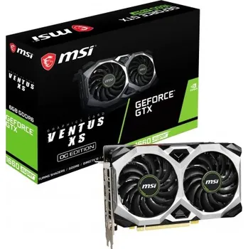 Grafická karta Nvidia MSI GTX 1660 Super Ventus XS OC GDDR6 6GB PCI Express 3.0 MSI GTX1660