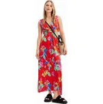 šaty Desigual Praga rojo pop velikost M