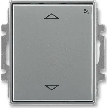 vypínač Spínač žaluziový s krátkocestným ovladačem, s přijímačem RF signálu ABB Time, Time Arbo 3299E-A33108 36 ocelová