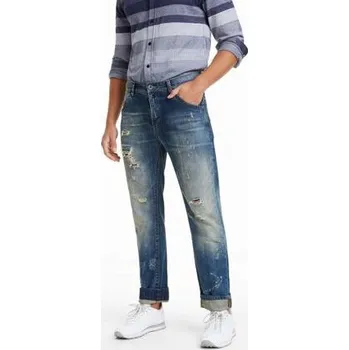 Pánské kalhoty Jeansy Desigual Calypso denim medium wash velikost 38