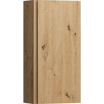 Koupelnový nábytek Laufen Lani střední skříňka, 35,5x18,5x70 cm, 1 dvířka, závěsy vpravo, divoký dub