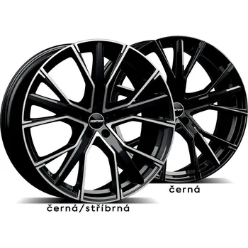Alu kolo GMP GUNNER 9X20 5X112 ET20/66.5 černá (Pneu GMP Italia 9/-20)