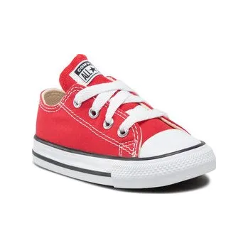 Pánská obuv Plátěnky Converse Inf Chuck Taylor All Star Ox 7J236C Červená 21