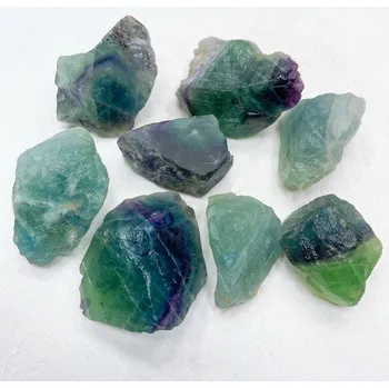 Dekorace do akvária Minerální kámen přírodní na dekorace | přírodní kámen, dekorace do akvária - Fluorit , 45-55 g