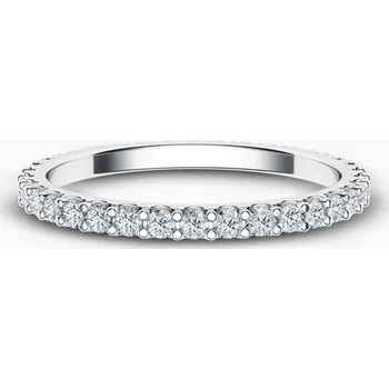 Prsten Korbička Šperky DÁMSKÝ SNUBNÍ PRSTEN BASIC 044 - Diamant SI1/E -bílé zlato/žluté zlato/červené zlato