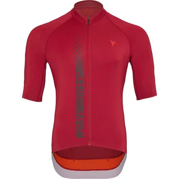 Cyklistické oblečení Silvini pánský dres MD2424 Mazzano merlot-ruby / XXL