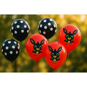 Balónek Balónky Králíček BING 6ks, 30cm