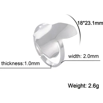 Prsten Nastavitelný prsten mapa Afrika | Dámský šperk - Mapa Afriky B- Ocel