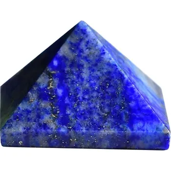 Minerální pyramida pro reiki a čakry | minerální kámen, ezoterický kámen - Lazuli