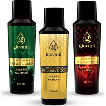 Aviváž Giovani Koncentrovaný parfém na prádlo Výhodný balíček Giovani LIMITED EDITION 3 ks Objem: 100 ml