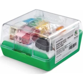 Autolékárnička Škoda Scala: Základní sada náhradních žárovek a pojistek