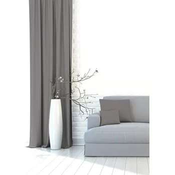 Zatemňovací dekorační závěs nebo látka, Blackout UNI 115 šedá