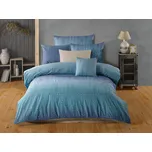 Brotex Povlečení bavlna 140x200, 70x90cm Guru blue Zapínání: zipový uzávěr