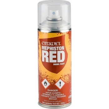 Barva ve spreji Citadel Mephiston Red Spray 400ml – Základní barva ve spreji