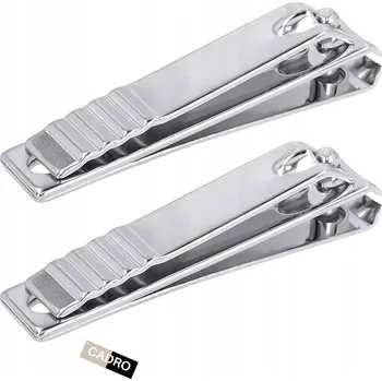 2x Kleštičky na nehty, štípačky, manikúra, pedikúra, 5,5 cm