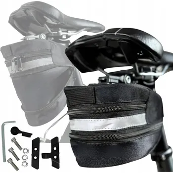 brašna na kolo ZADNÍ CYKLISTICKÁ TAŠKA POD SEDLO POUZDRO BRAŠNA VODĚODOLNÁ, PROSTORNÁ