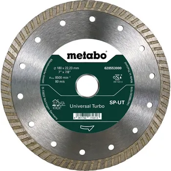 Řezný kotouč Metabo Diamantový řezný kotouč 180x22,23 mm 628553000 free_store_pickup