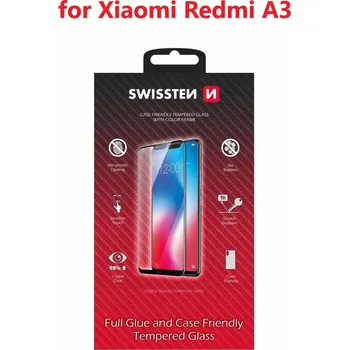 Swissten OCHRANNÉ SKLO XIAOMI REDMI A3 ČERNÉ