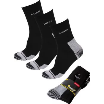 Dámské ponožky Evona 3 PACK pánské pracovní ponožky WORK Velikost: 39-42