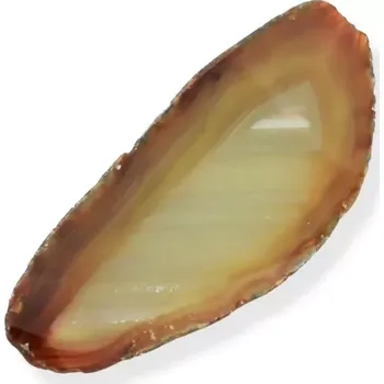Drahý kámen Achát plátek přírodní nebarvený A27
