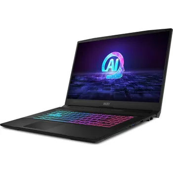 Notebook MSI Katana A17 AI B8VF-1004XPL AMD Ryzen™ 7 8845HS Laptop 43,9 cm (17.3") Full HD 16 GB DDR5-SDRAM 1 TB SSD NVIDIA GeForce RTX 4060 Wi-Fi 6E (802.11ax) NoOS Černá