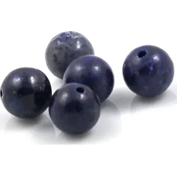 Drahý kámen Lapis lazuli korálek 8mm – 10 ks