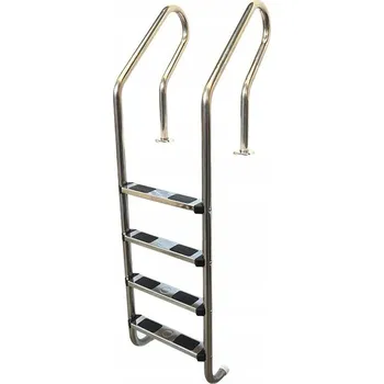 Bazénový žebřík 4 stupně, 158 cm