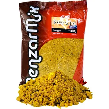 Návnadová surovina Benzár Mix Krmítková Směs Předmíchaná Ready Carp Groundbait 1 kg - Ananas