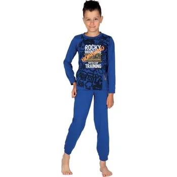 Pánské pyžamo Evona Dětské dlouhé pyžamo P RAUL Velikost: 100