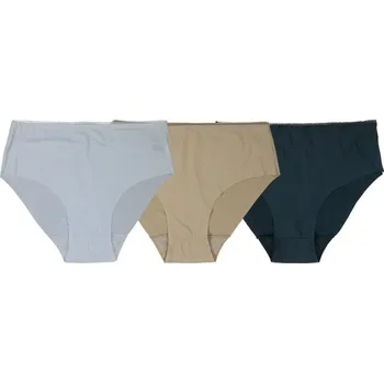 Dámské kalhotky NOVIA | mikrovlákno - vyšší pas Velikost: XL, Barva: bílá Velikost: XL, Barava: černá